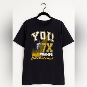 Pittsburgh Steelers Men’s XL Gildan “7 Times Champs” Black T-shirt #NFLFootball